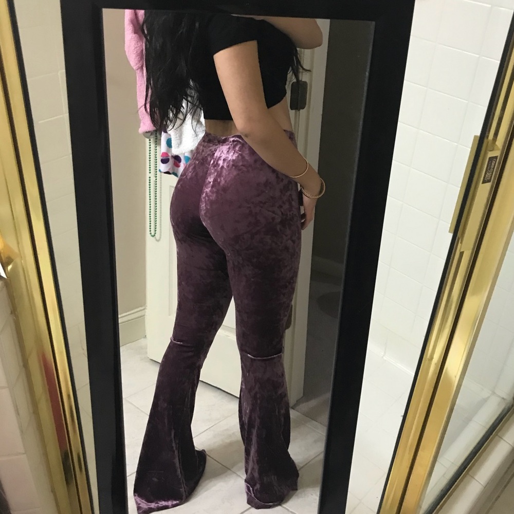 Molly Green Velvet Pants
